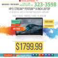 HP® STREAM™ PENTIUM™ 14" LAPTOP