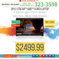 HP® STREAM™ AMD™ 14" LAPTOP