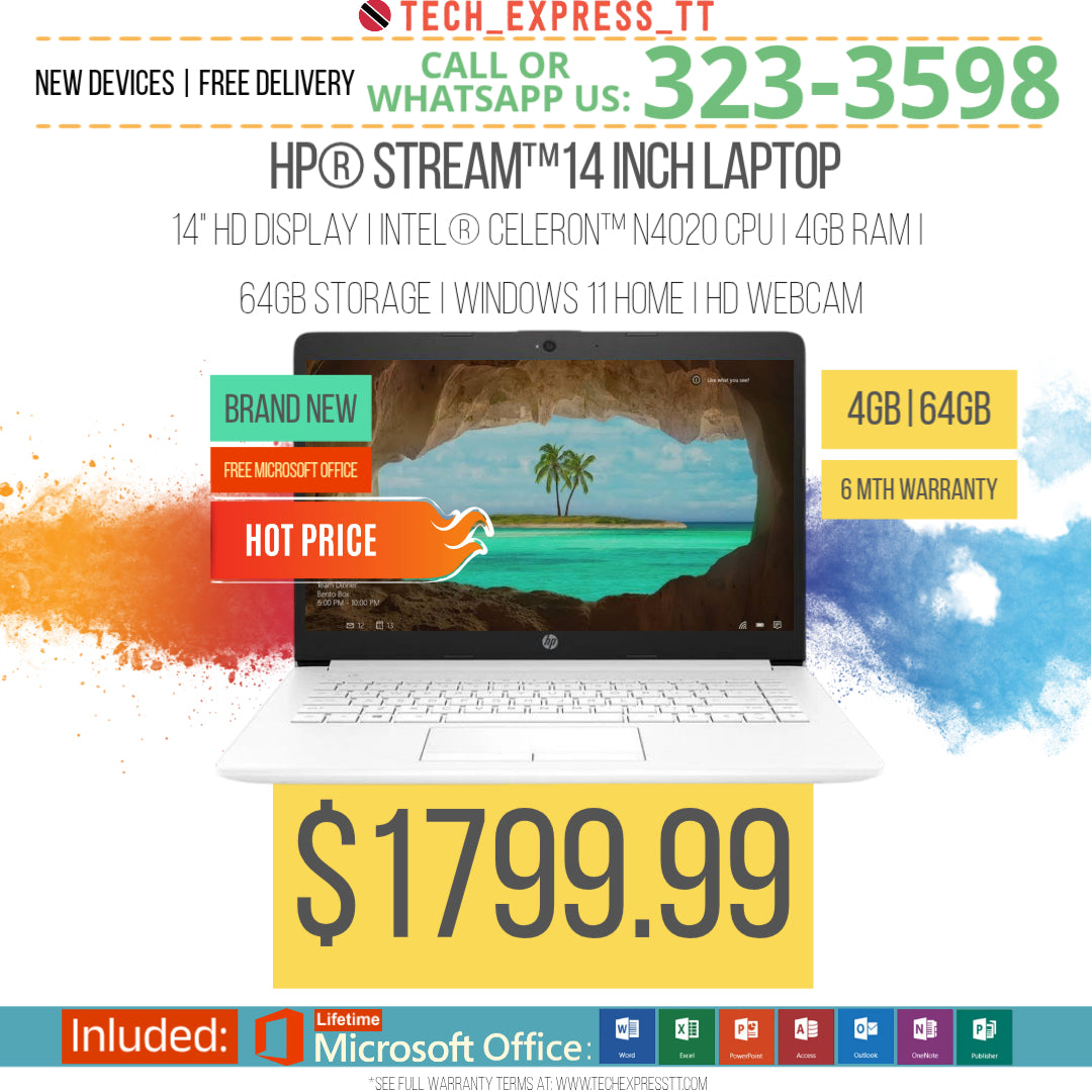HP® STREAM™14" LAPTOP