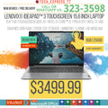 LENOVO® IDEAPAD™ 3 TOUCHSCREEN 15.6" LAPTOP