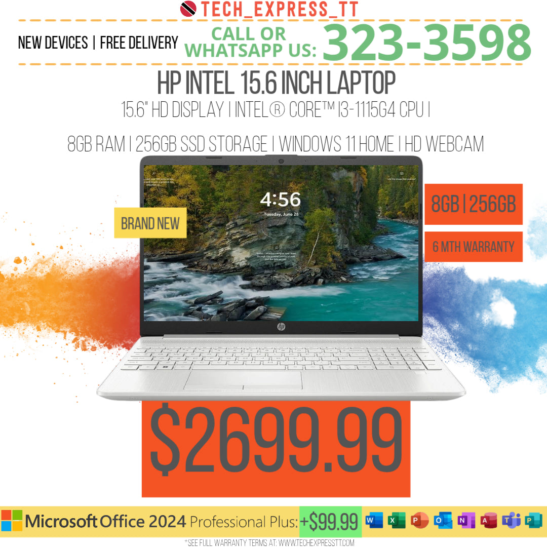 HP® INTEL™ 15.6 INCH LAPTOP