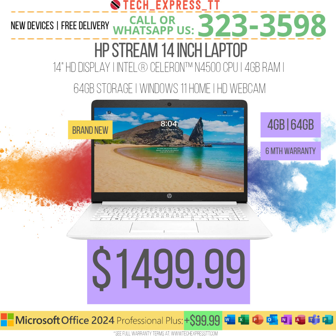 HP® STREAM™ 14 INCH LAPTOP